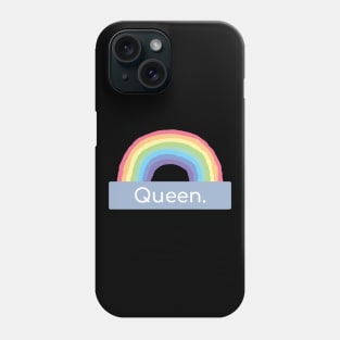 rainbow queen Phone Case