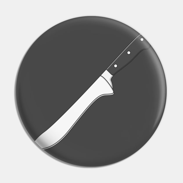 Butcher Knife Pin by KH Studio