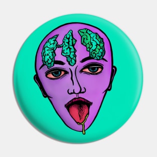 Brain tease Pin