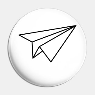 Paper Airplane Pin