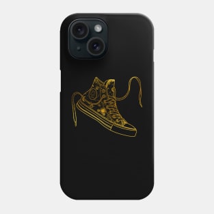 Pisces high tops - Gold Phone Case