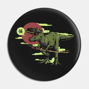 Ninja Dinosaur Pin