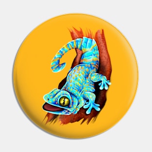 Tokeh gecko Pin