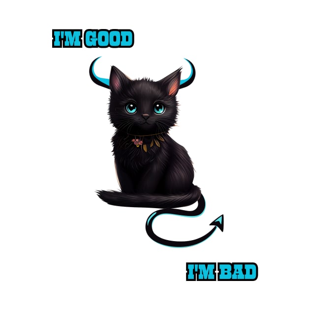 Meet the Most Elegant Evil Black Cat by BEL-Shop
