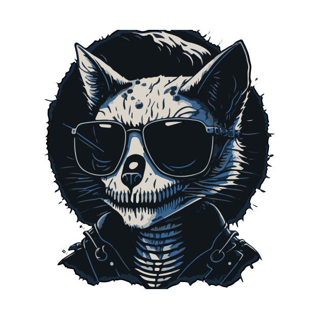 Dead Cat Badass by OSB Arts Studio