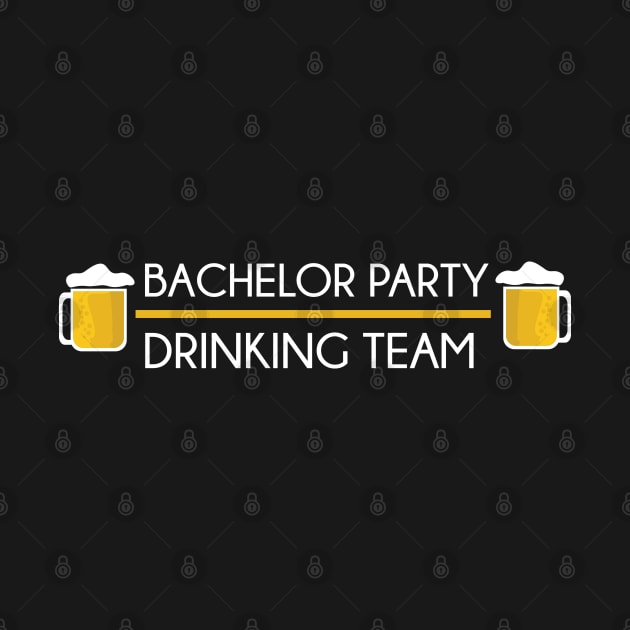 Bachelor Party Drinking Team Gift by woormle