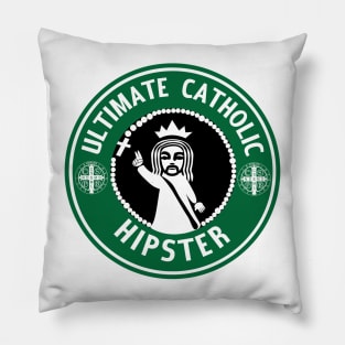 Catholic Hipster Pillow