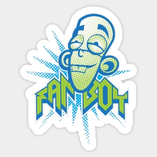 Fanboy, Chum Chum, & Kyle Sticker for Sale by thestickerfans