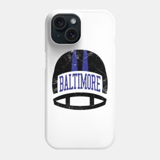 Baltimore Retro Helmet - White Phone Case