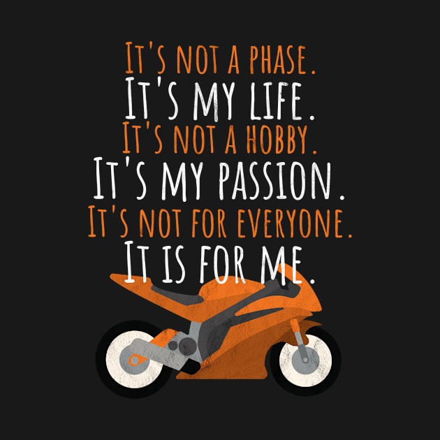 Motorcycle life hobby passion by maxcode