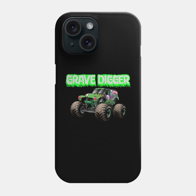 The Green of Truck Phone Case by rickyrickbob