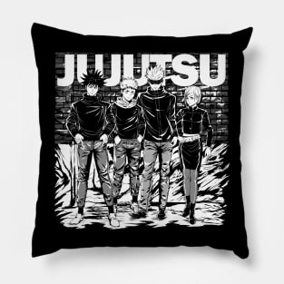 The Punks of Jujutsu (Version 1) Pillow