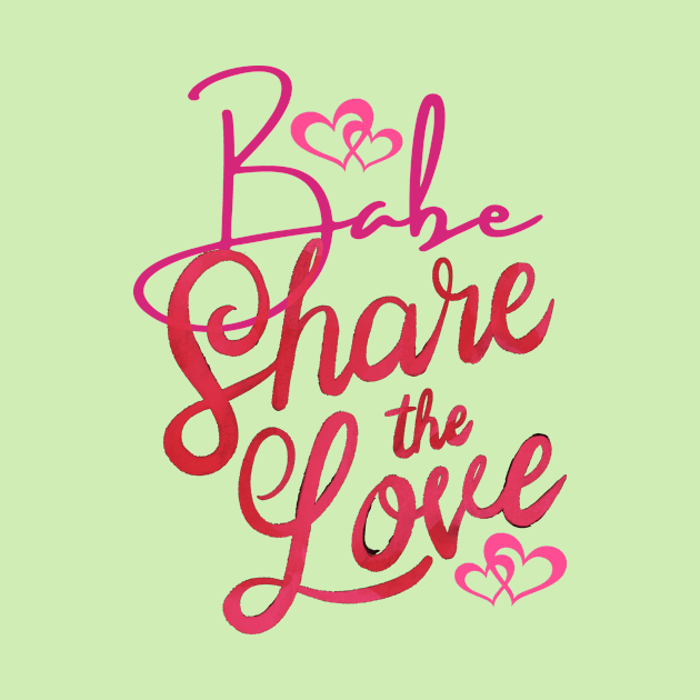 SHARE THE LOVE WITH ME by Sharing Love