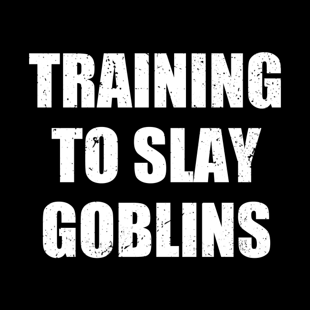 Training to slay goblins by The_Interceptor