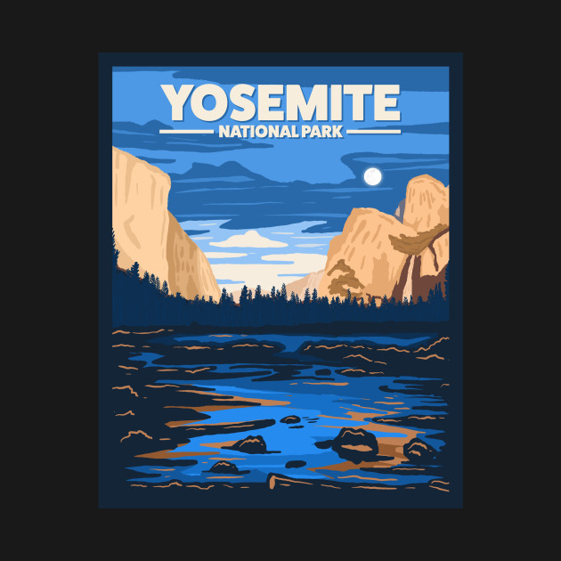 Discover Yosemite National Park - Yosemite - T-Shirt