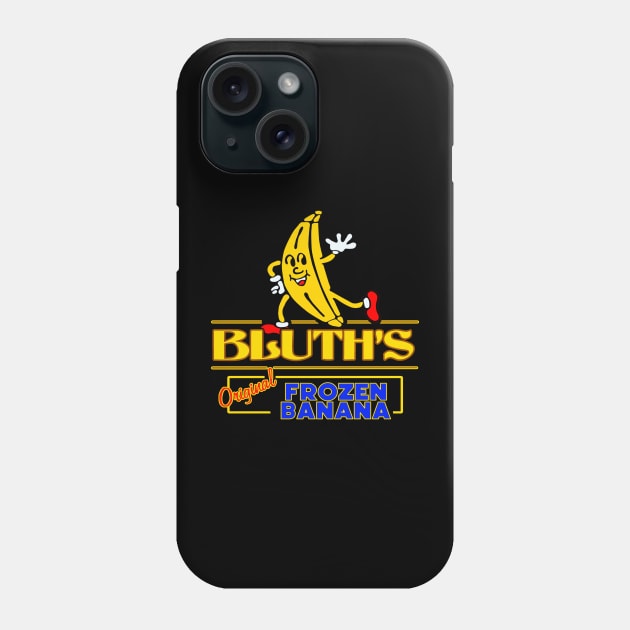 Bluth's Original Frozen Banana Phone Case by Niko Neon