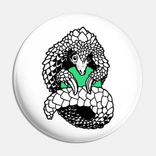 Shy pangolin Pin