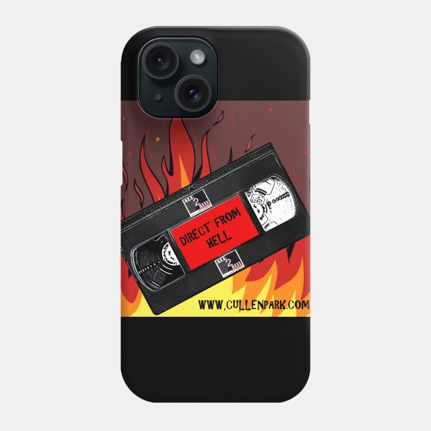 ALL2REELTOO DIRECT FROM HELL LOGO Phone Case by CullenPark