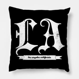 LA Los Angeles California Hip Classic Vintage Style Pillow