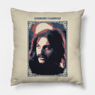 Kourosh Yaghmaei Retro Pillow