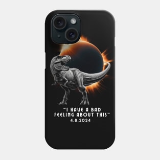 Eclipse Shirt 2024 Eclipse Tshirt Total Solar Eclipse Shirt Dinosaur Shirt Kids Youth Eclipse 2024 Youth Eclipse Shirt Gift Solar Eclipse Shirt T-Shirt Phone Case