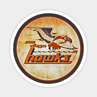 San Diego Hawks Hockey Magnet