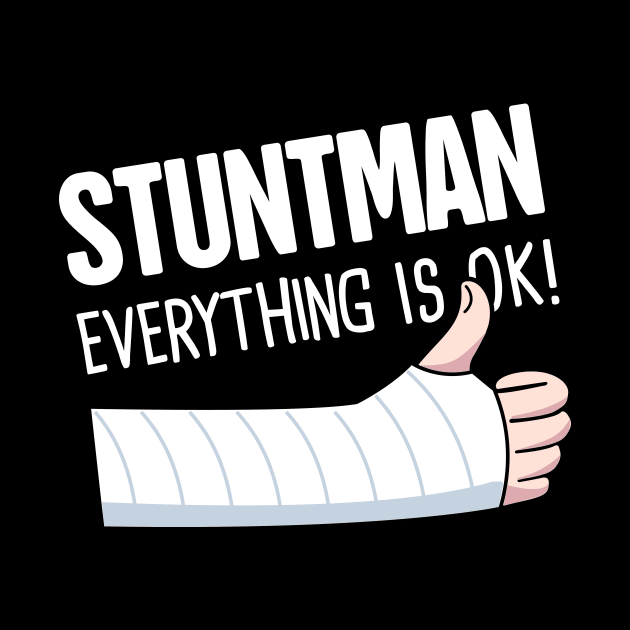 Stuntman Fractured Broken Wrist Get Well Gift by MeatMan