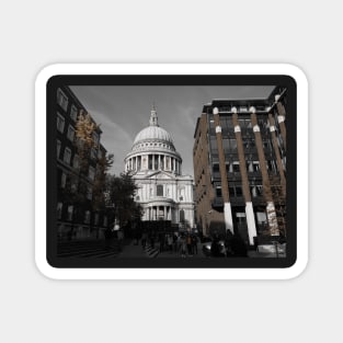 St Paul’s Cathedral and people from different walks of life II Magnet