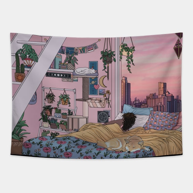 Sweet Dreams Tapestry by amidstsilence