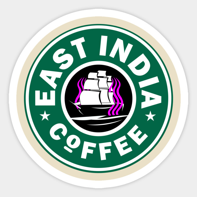 East India Company Caffeine Sticker Teepublic
