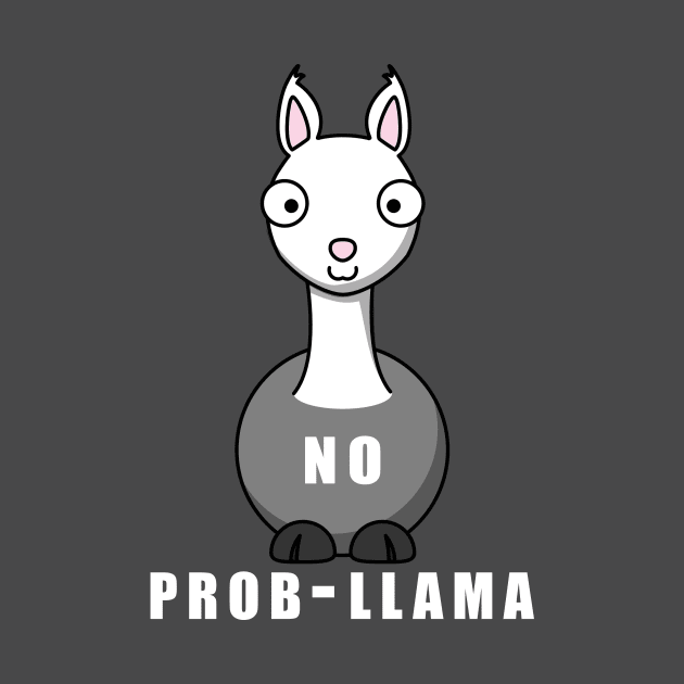 No prob llama gifts T-Shirt hoodie pajamas funny llama by MIRgallery