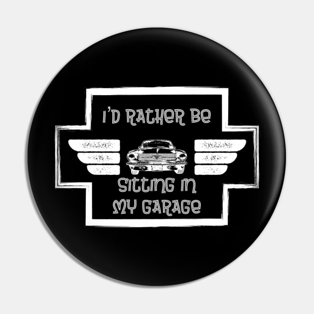 Garage Sitters Pin by ArtisticEnvironments