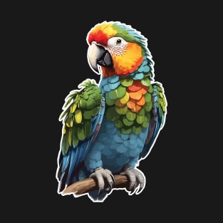 Rainbow Rhapsody Parrot Paradise T-Shirt