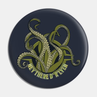 Nerdy Tee - Lovecraft R'lyeh Pin