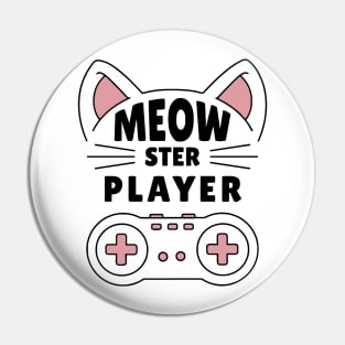 MEOW-ster player Pin