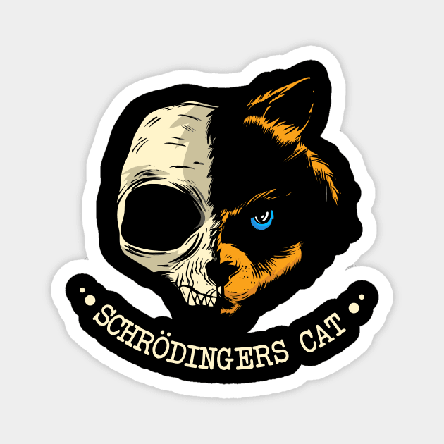 Schrödingers Cat Magnet by 2P-Design