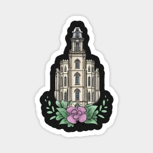 Manti LDS Temple Magnet