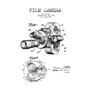 Film Camera Patent T-Shirt