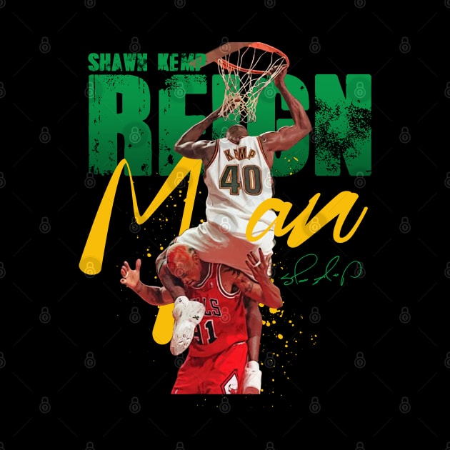 Shawn Kemp Dunk by Juantamad