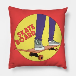 Skateboard Pillow