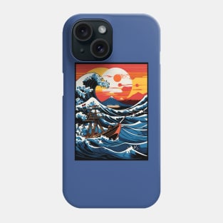 The Great Wave off Kanagawa Phone Case