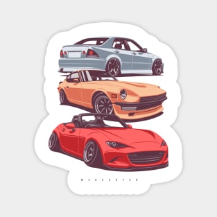 JDM crew - Altezza, 280z, mx5 Magnet