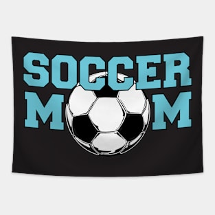 Soccer MoM in Blue Tapestry