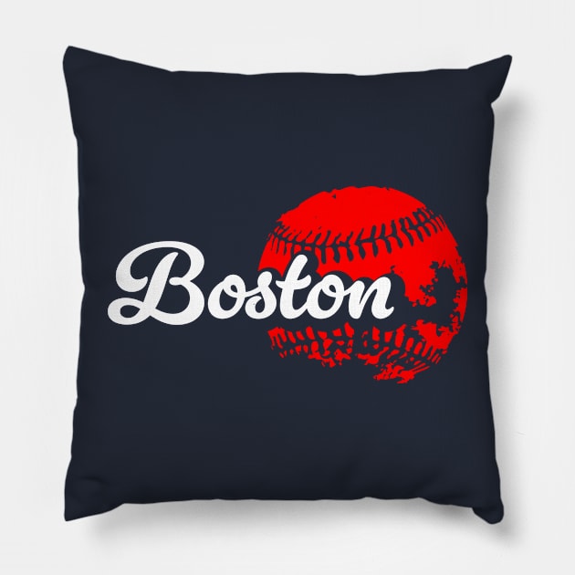 Boston Baseball Pillow by Throwzack