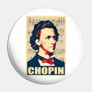 Chopin Music Composer Pin