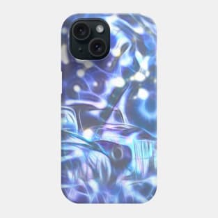 Blue space wreck Phone Case