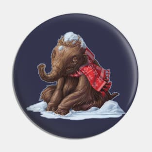 Winter Baby (Mammuthus primigenius) Pin