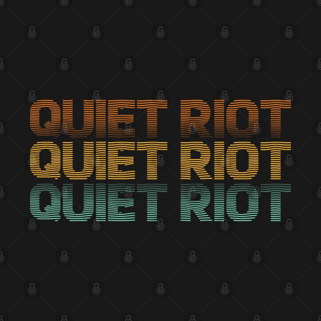Distressed Vintage - Quiet Riot by SIJI.MAREM