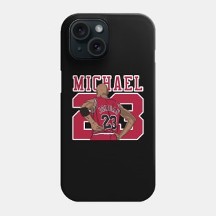 Michael Jordan Comic Style Phone Case