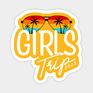 Girls Trip 2023 Matching Shirts Magnet